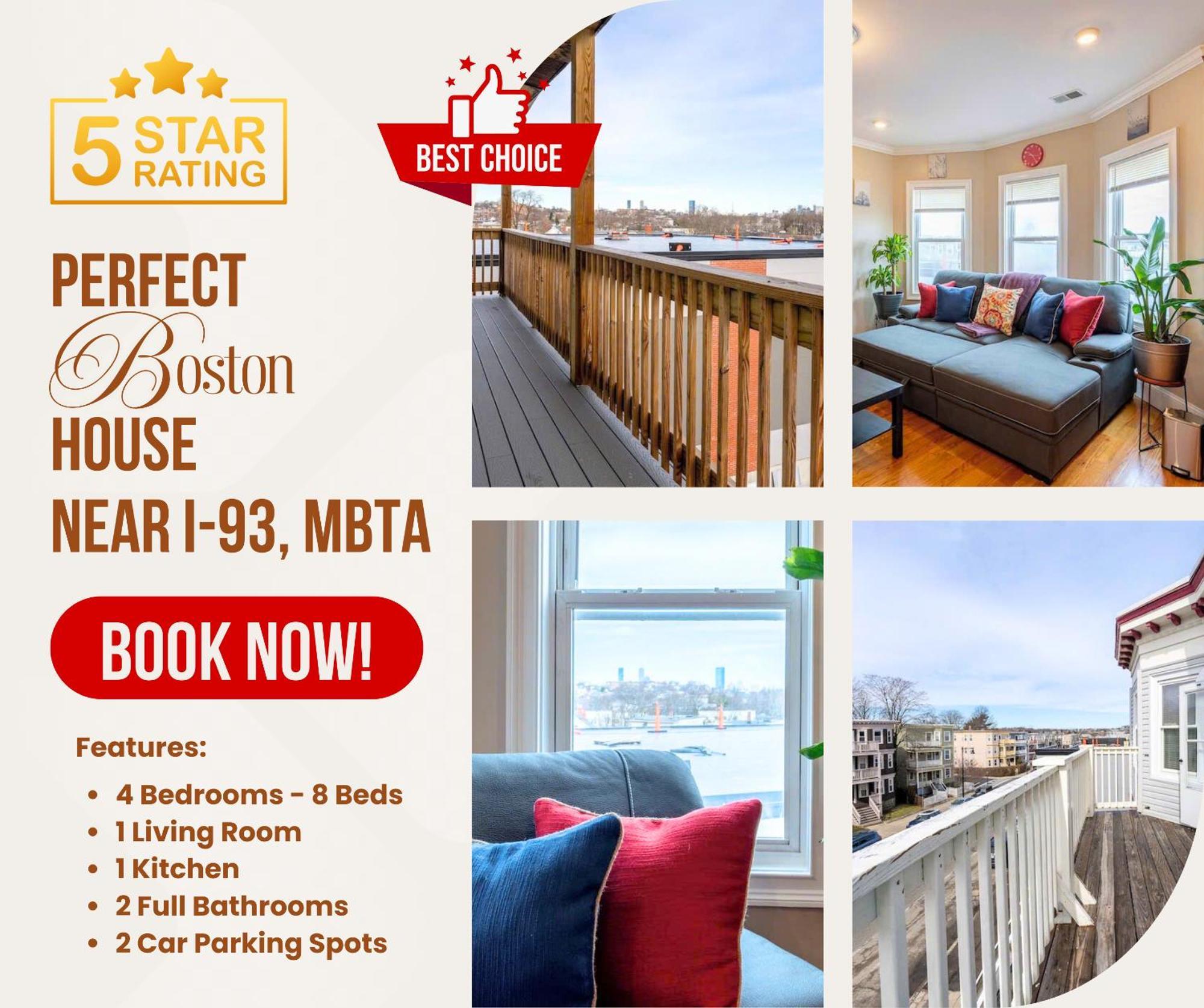 90 - 4Br Dorchester - Sleek Apt Near Marina Bay Boston Buitenkant foto